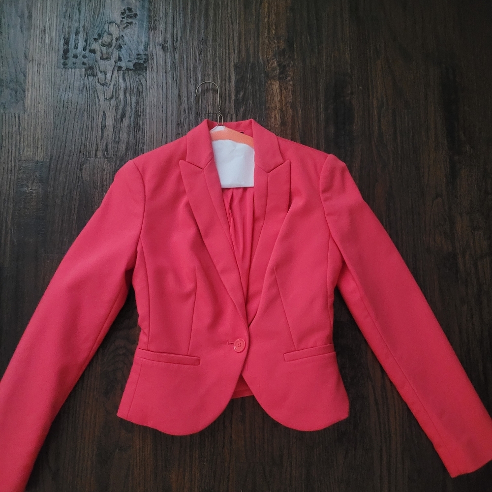 Express Hot Pink Blazer Size 0